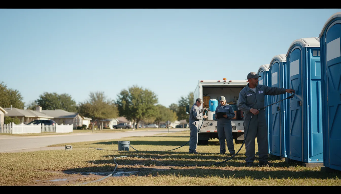 Long-Term Portable Toilet Rental in Pinecliffe, CO near me